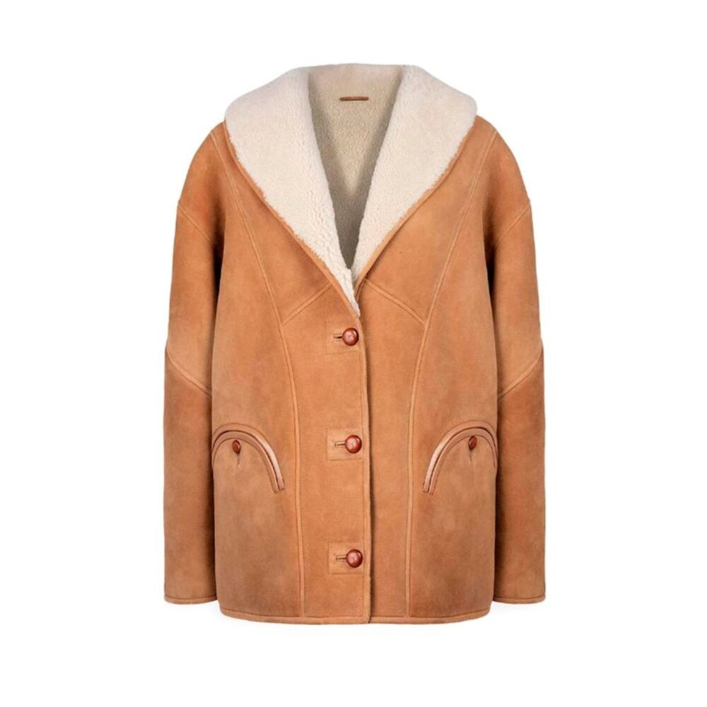 Blazé Milano Women `Tatoosh Shearling` Coat